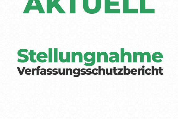 Stellungnahme Verfassungsschutzbericht