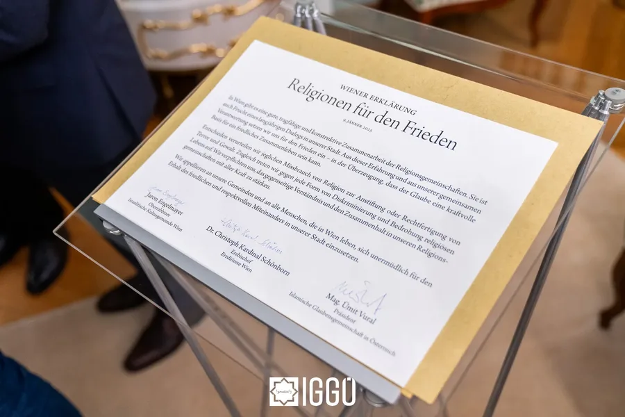 Wiener Erklärung - Religionen für Frieden